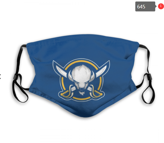 NHL Buffalo Sabres #5 Dust mask with filter->nhl dust mask->Sports Accessory